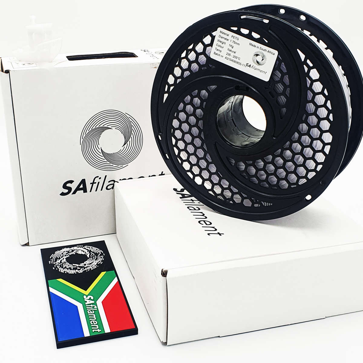 PETG Transparent / Natural Filament (1.75 mm) - SA Filament