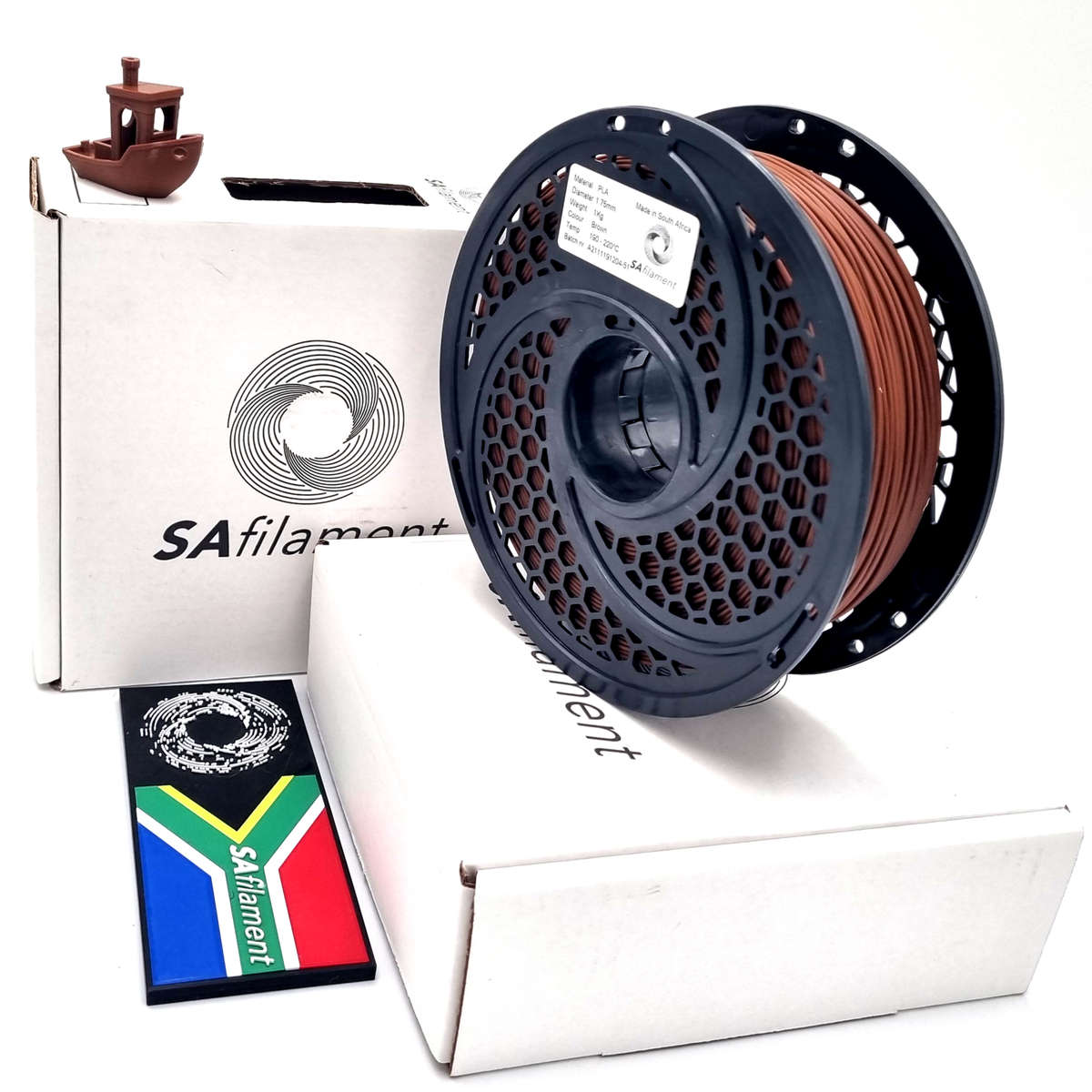 PLA Brown Filament (1.75 mm) - SA Filament