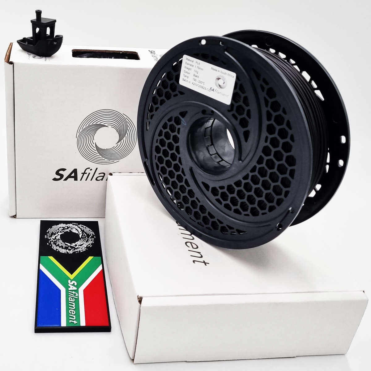 PLA Black Filament (1.75mm) - SA Filament