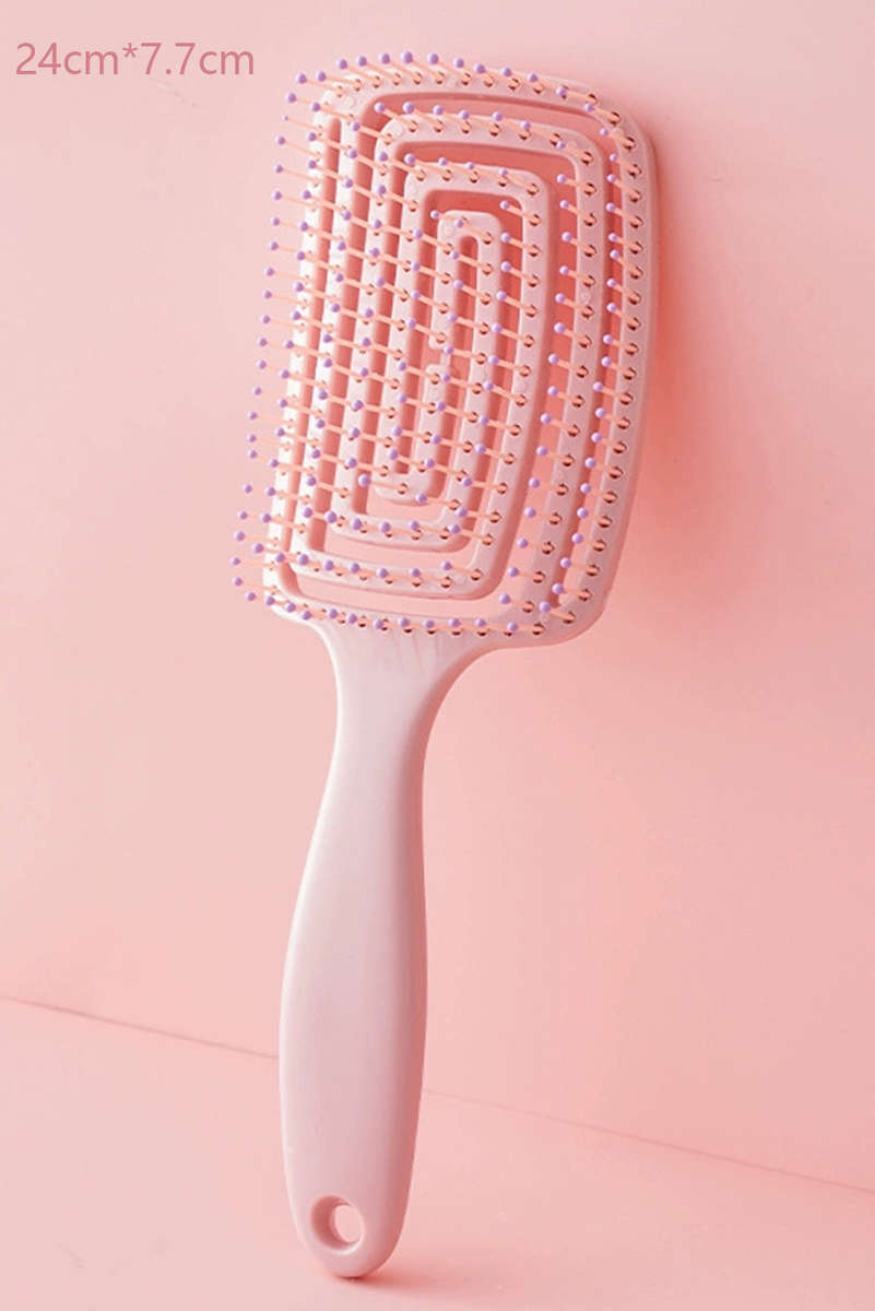 Gossamer Pink ABS Fluffy Hair Volume Comb