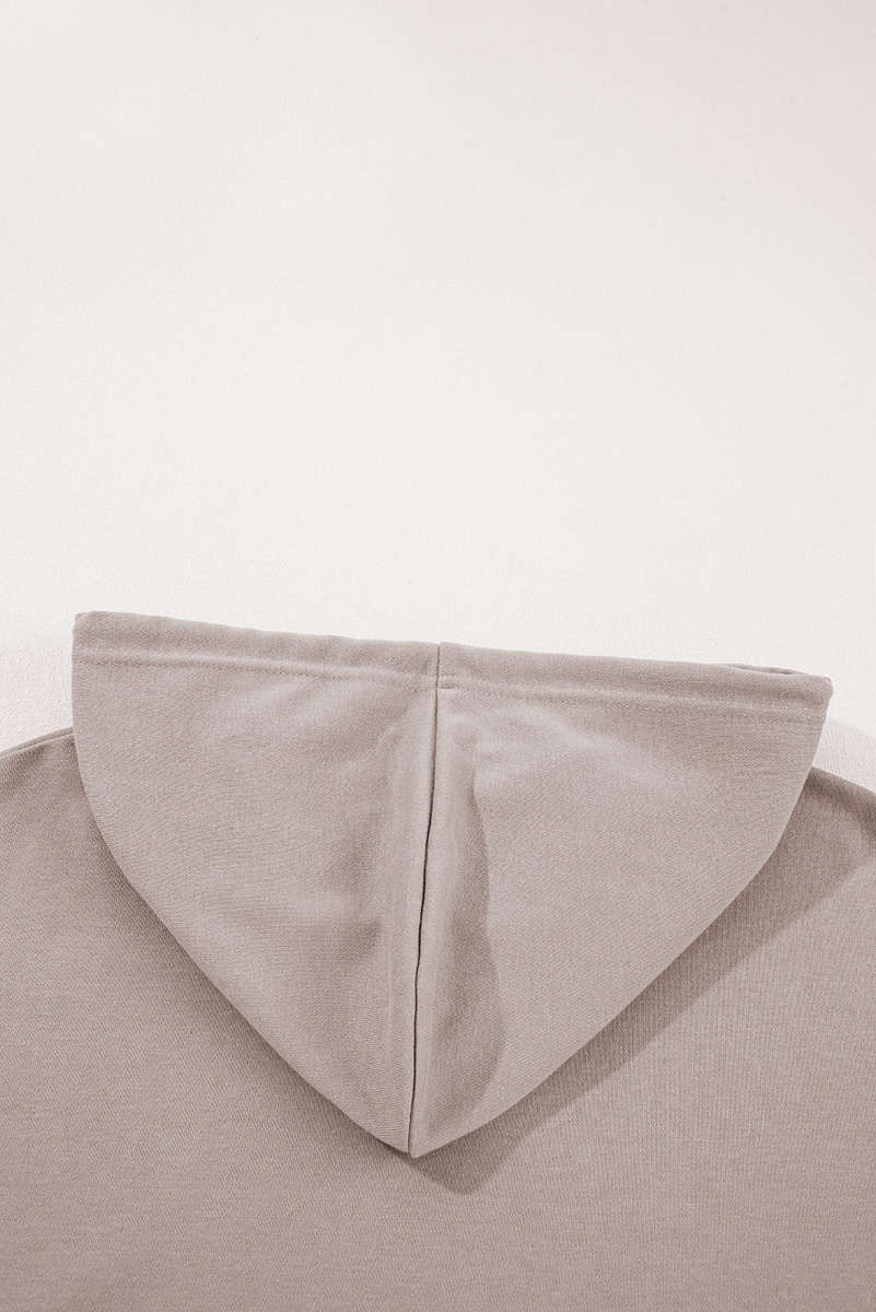 DUNE Colorblock Patchwork Baggy Hoodie