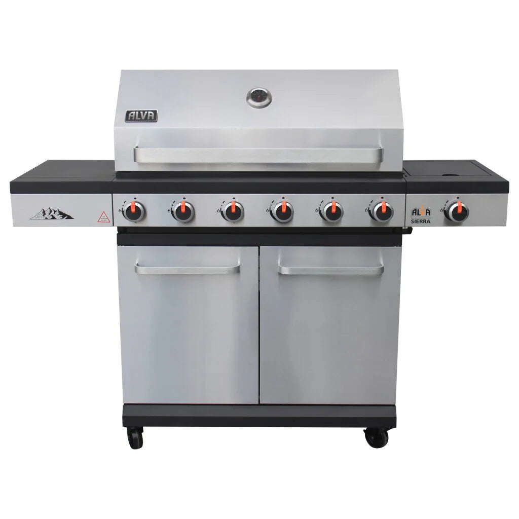Alva Sierra 6-Burner BBQ With Side Burner