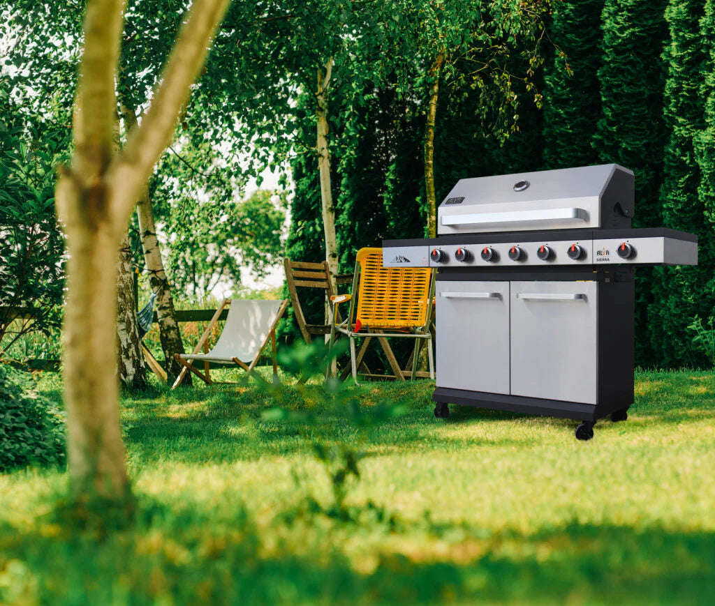 Alva Sierra 6-Burner BBQ With Side Burner