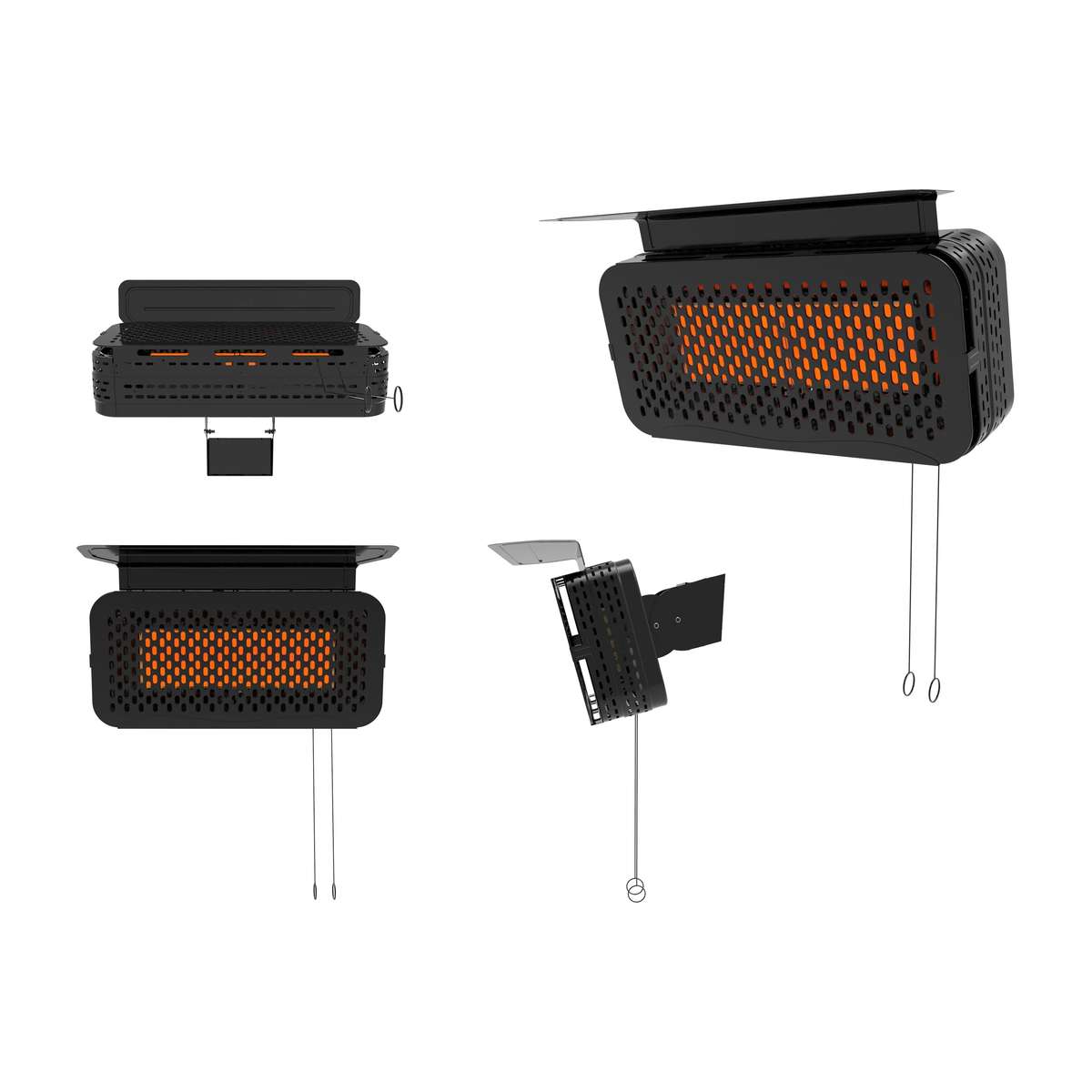 ALVA Wall Mounted Gas Patio Heater | GHP50