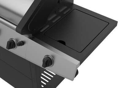 CADAC 4 BURNER COMMANDER SIDE BURNER / SIDE TABLE SS | 1195-43-01-ZA-S