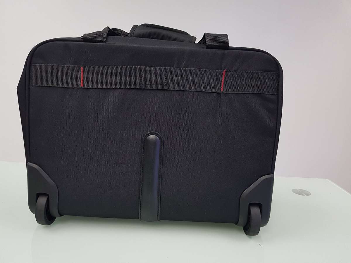 SAMSONITE LAPTOP TROLLEY BAG - BLACK / DEMO