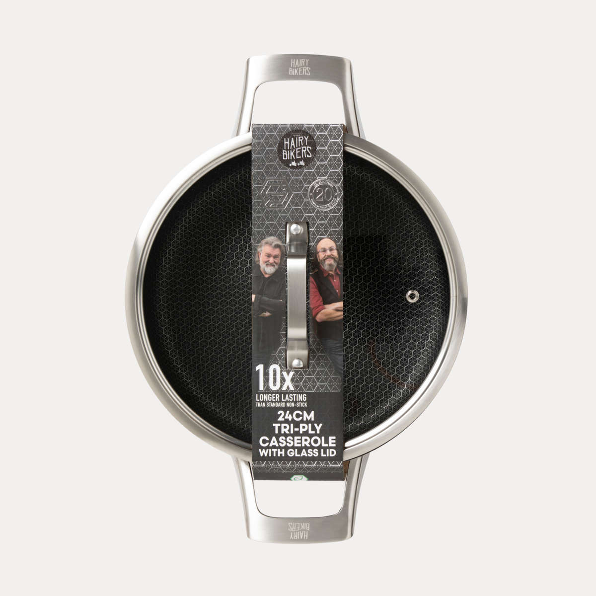 Hairy Bikers HexGuard 24 cm Casserole Dish