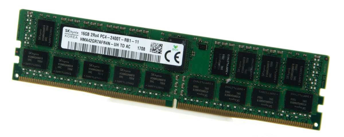 SK Hynix 16GB 2Rx4 PC4-2400T-RB1-11 DDR4 Server RAM  Refurb
