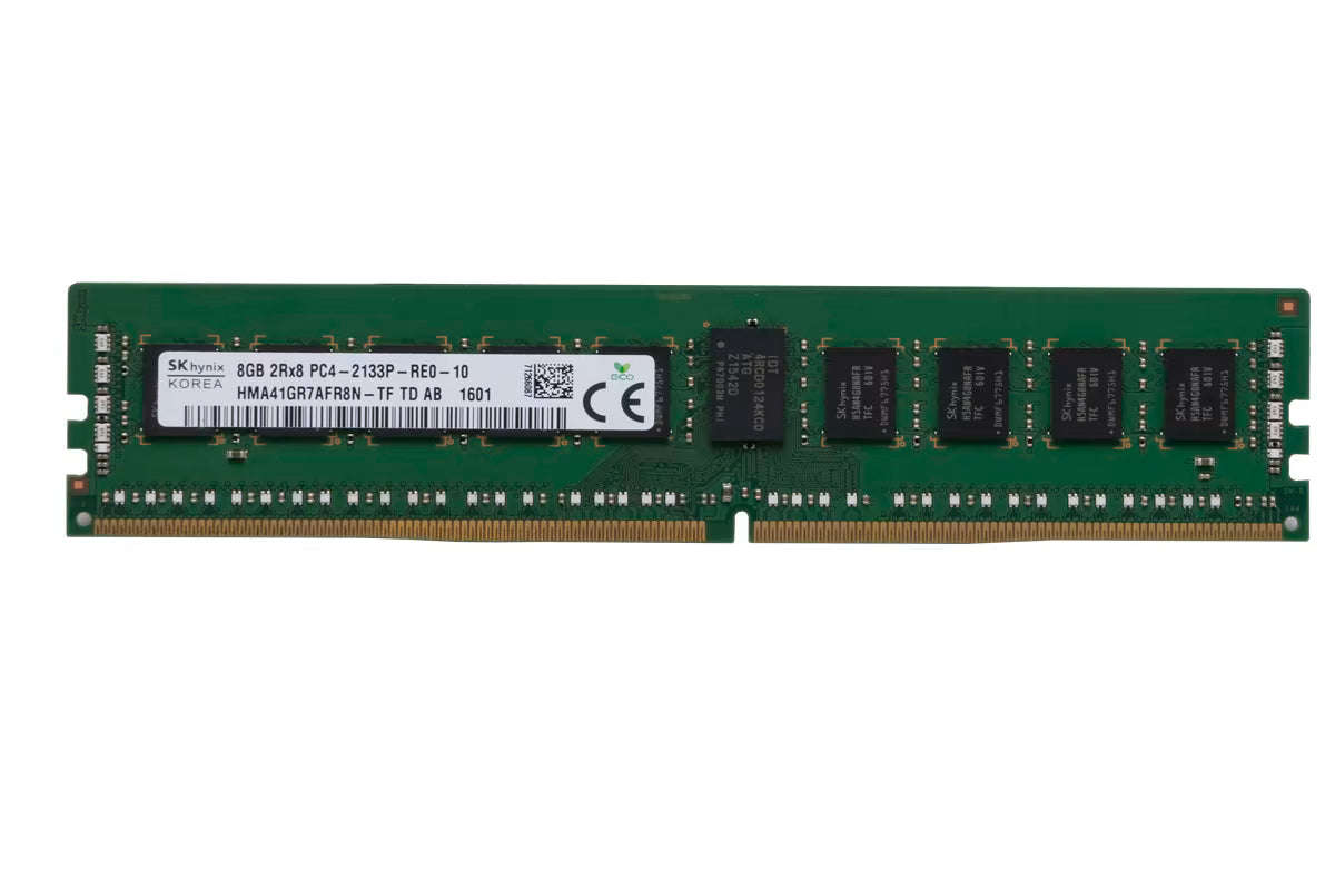 SK Hynix 8GB 2Rx8 PC4-2133P-RE0-10 DDR4 Server RAM  Refurb