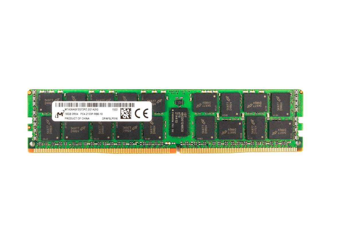 Micron 16GB 2Rx4 PC4-2133P-RBO-10 DDR4 RAM - Refurb
