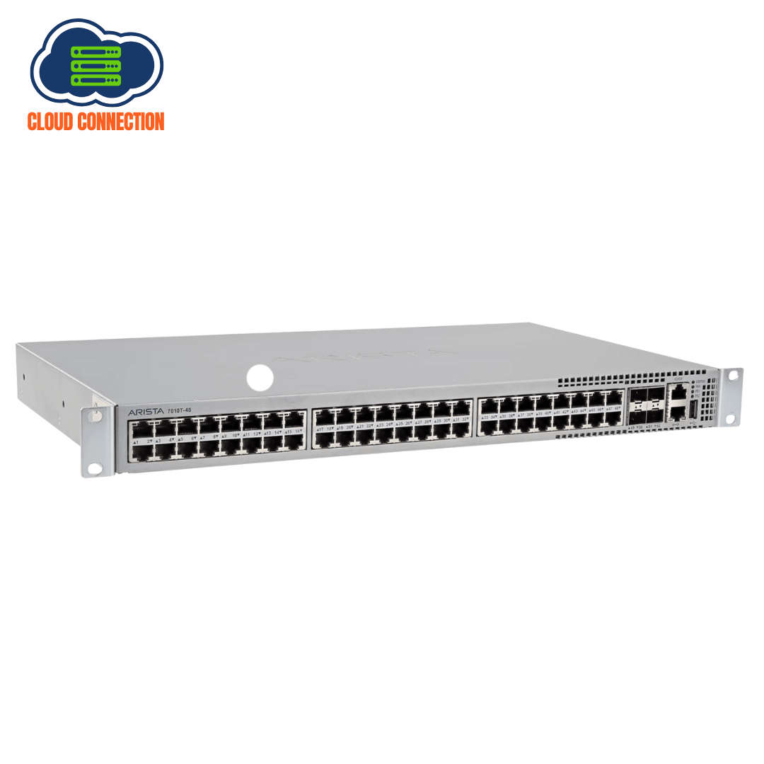 Arista DCS-7010T-48 48 Port 4 SFP+ Managed Layer 3 Switch  Refurb