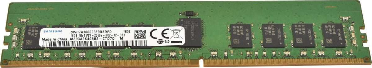 Samsung 16GB 1Rx4 PC4-2666V-RC2-12-DB1 DDR4 Server RAM  Refurb
