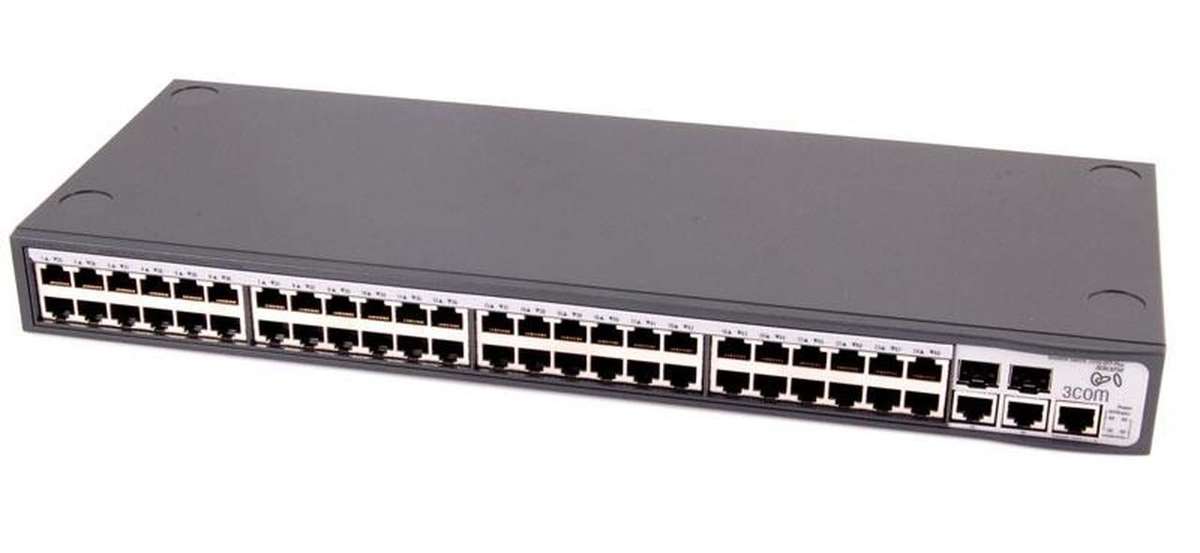 3Com 3CBLSF50H Baseline 2250 SFP Plus 48 x RJ-45 Ports 2SFP+ Refurb
