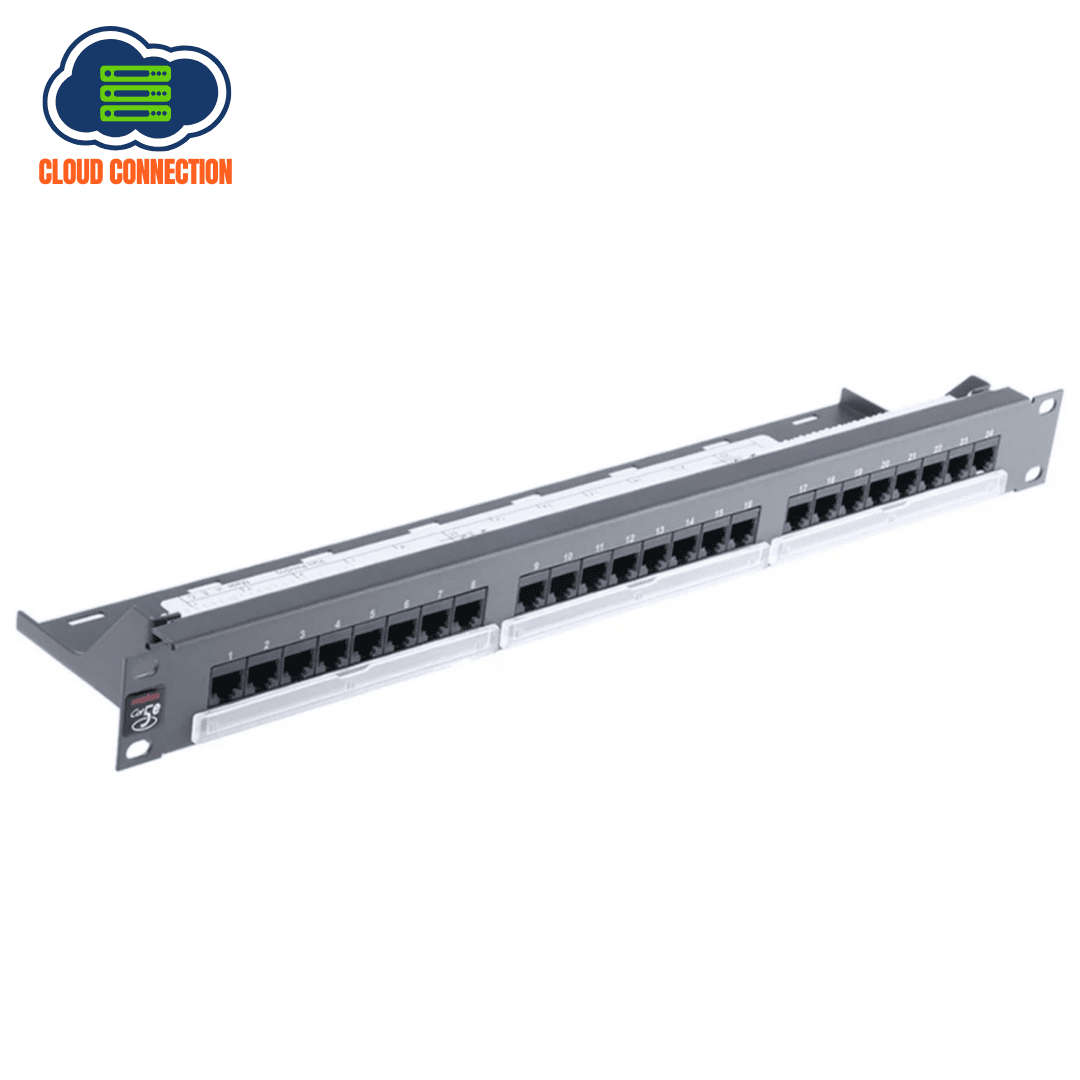 Molex Premise Networks Cat5E 24 Port Rj45 Rj Patch Panel F/Utp 1U -