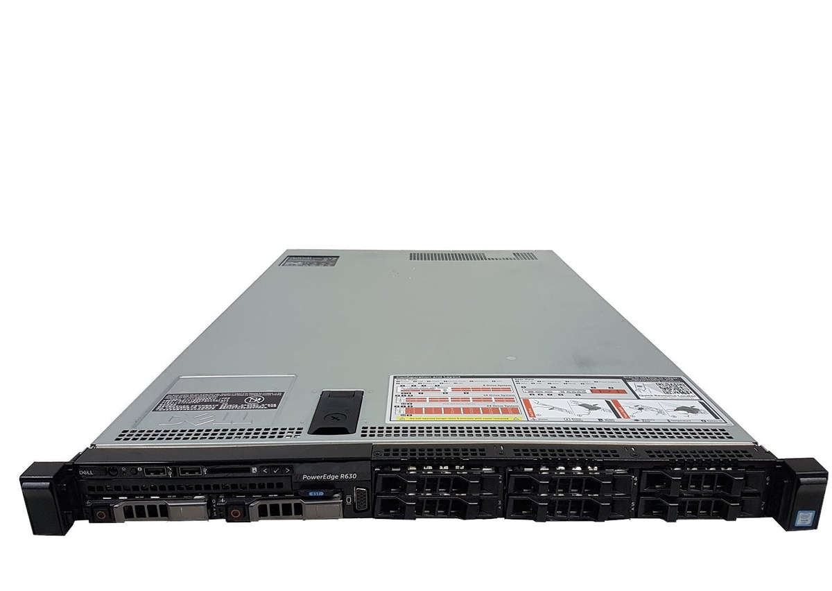 Dell PowerEdge R630 File Server - 1 x Xeon E5-2630 V4 - 64GB PC4 - 4.8TB SAS - QP Broadcom BCM572...