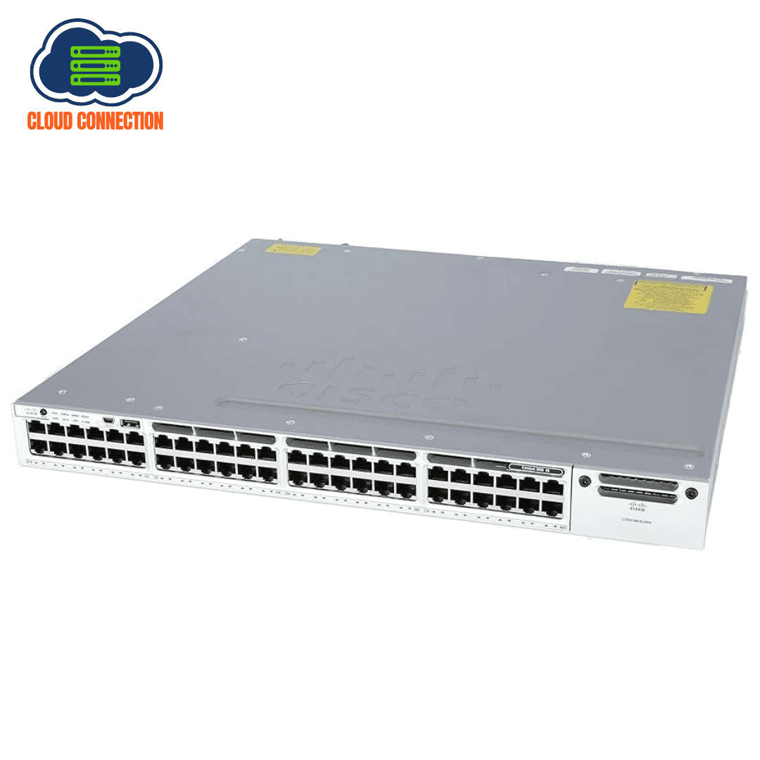Cisco WS-C3850-48T-S 48 Port Layer 3 Gigabit Ethernet Switch  Used