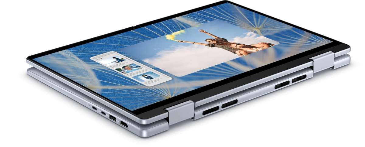 Dell Inspiron 7440 2-in-1 14 Inch AI Collaboration & Creation Laptop + Dell P2222H Monitor Bundle...