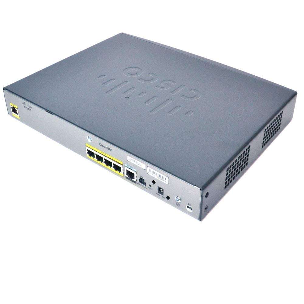 Cisco 881G 4 LAN 1 WAN Port Ethernet Security Router  Refurb