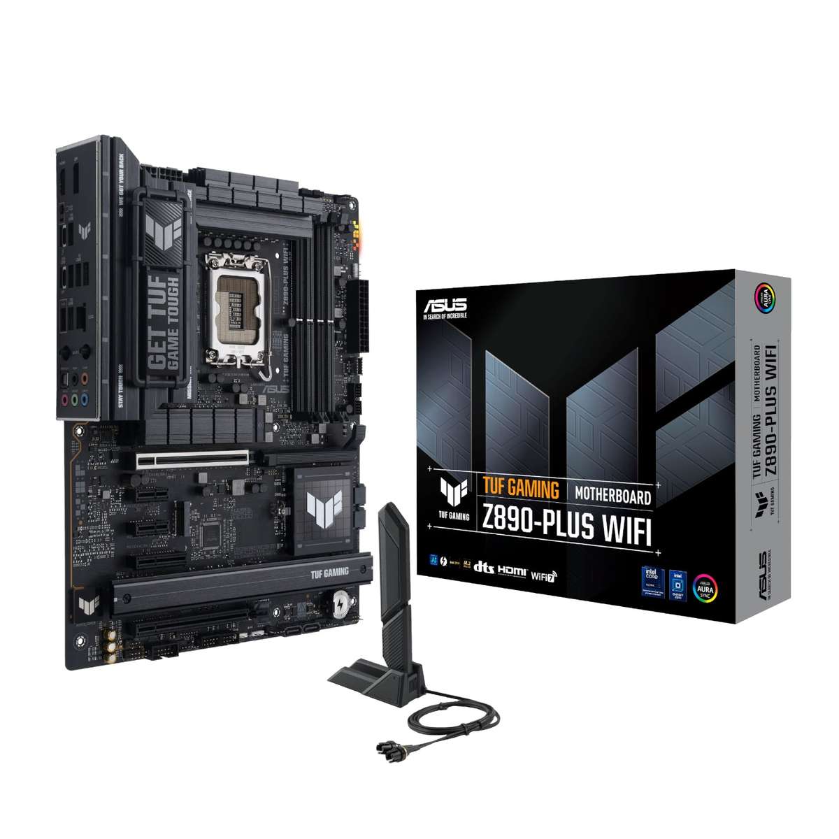 Asus TUF Gaming Z890-PLUS WIFI Intel LGA1851 ATX Gaming Motherboard