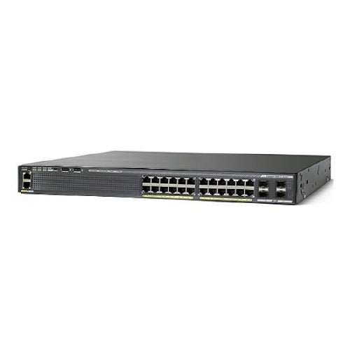 Cisco WS-C2960X-24TS-L 24 Port + 4 SFP Gigabit Ethernet Switch  Used