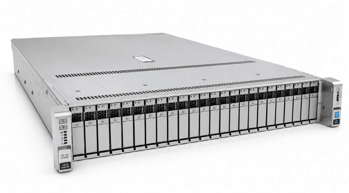 Cisco BE7H-M5-XU 2U Rackmount Server  24 SFF  2 × Xeon Gold 6132  192GB DDR4  23 × ...