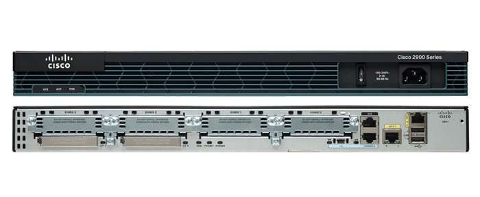 Cisco 2901 2 Port Integrated Services Router  Used
