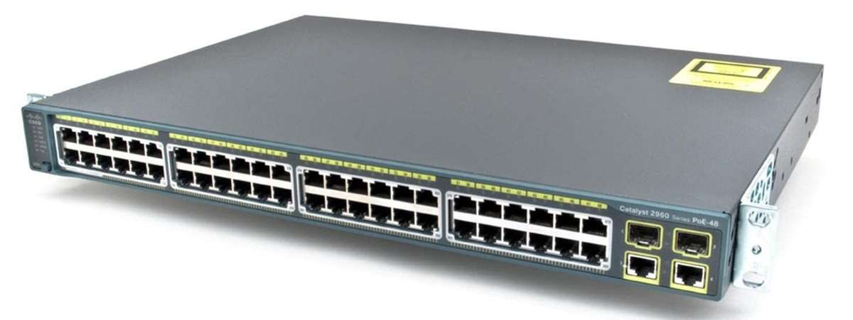 Cisco WS-C2960-48PST-L 48 Port PoE Layer 2 Managed Switch  Refurb