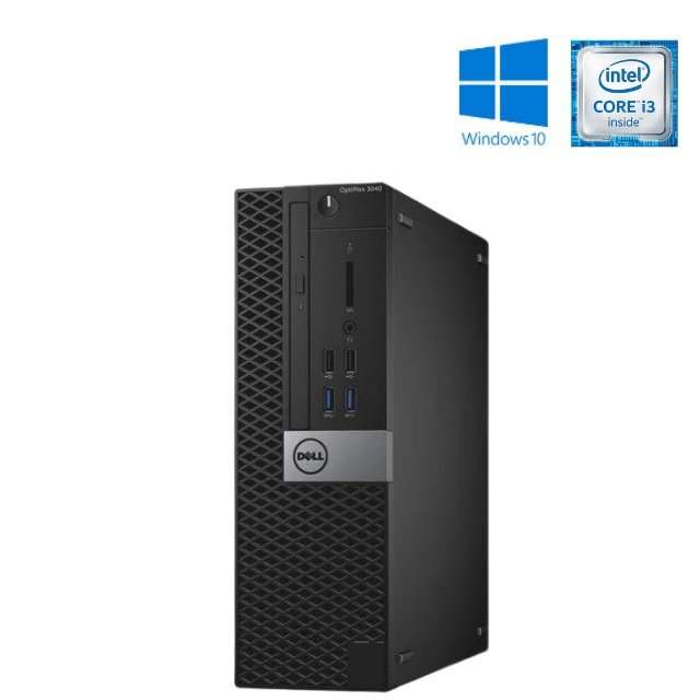 Dell Optiplex 3040 SFF - I3 6100 - 4GB DDR3 - 500GB SATA HDD - Windows 10 Pro 64 Bit - Refurbishe...