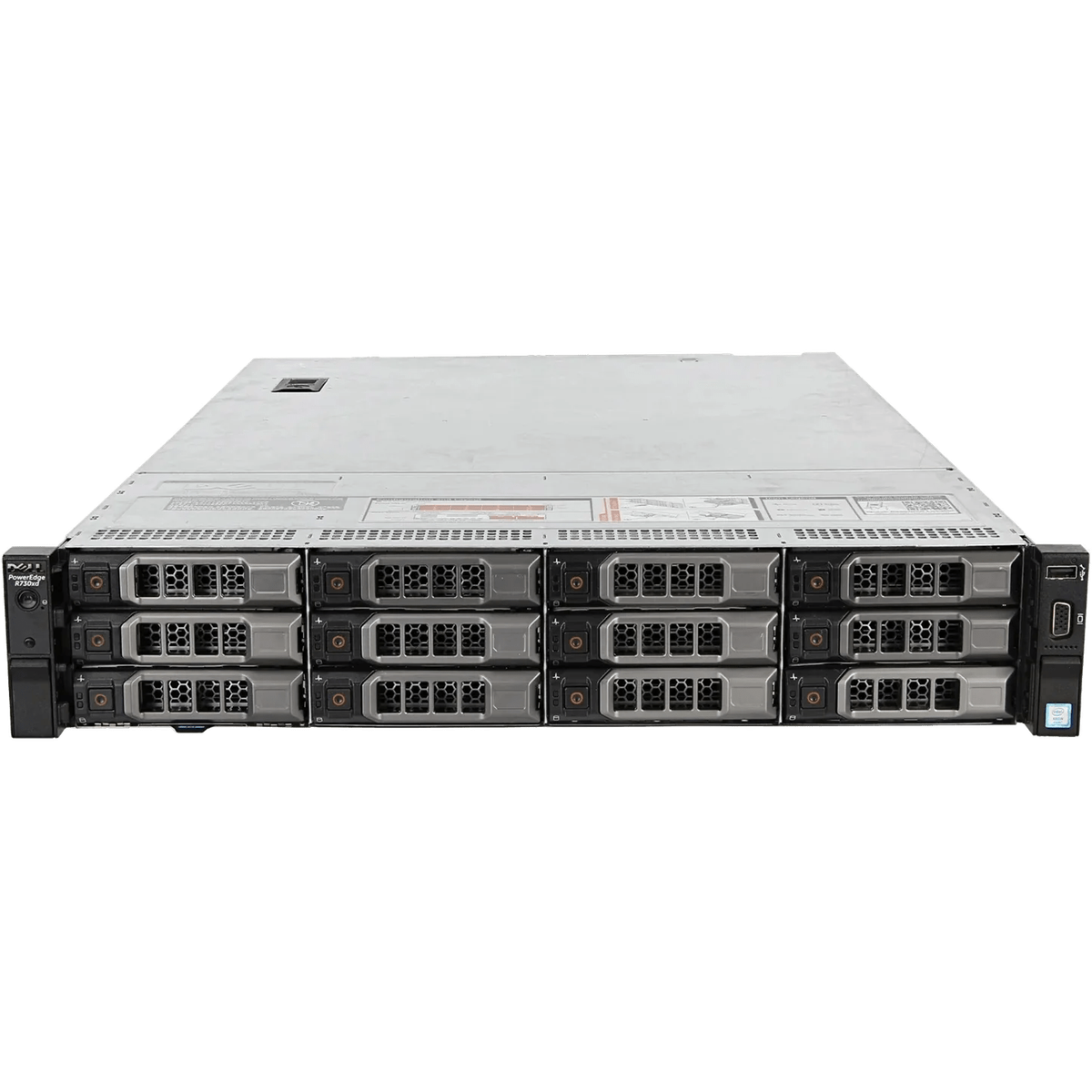Dell PowerEdge R730XD XL 12 Bay 3.5" 2U Web Host Server - 2 x Xeon E5-2640 V3 - 128GB DDR4 - 12 x...