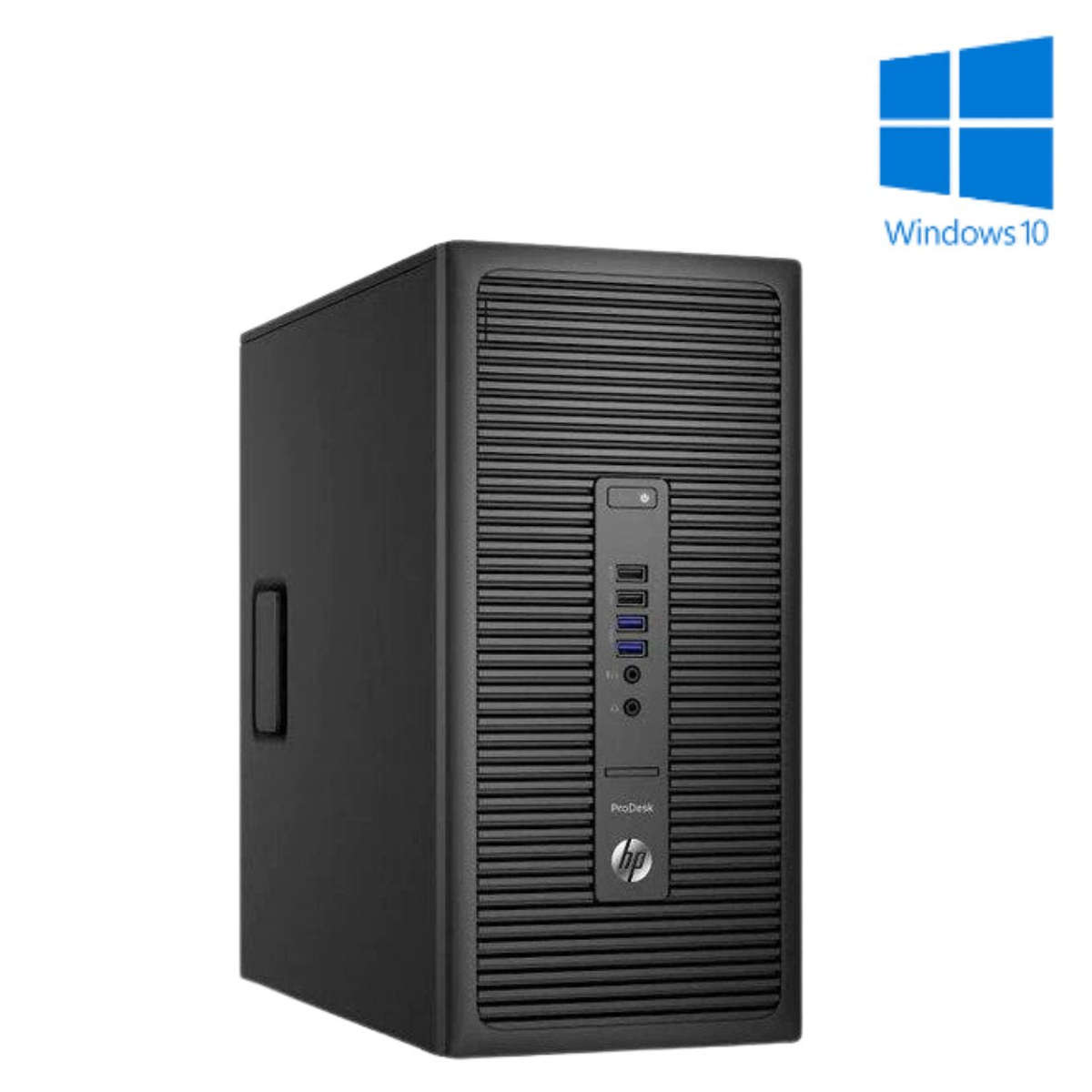 HP 280 G1 MT - I3 4160 - 4GB DDR3 - 250GB SATA HDD - WINDOWS 10 PRO 64 BIT - REFURBISHED COMPUTER