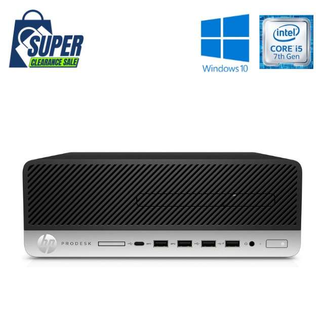HP PRODESK 600 G3 SFF - I5 7500 - 8GB DDR4 - 256GB NVME SSD - WINDOWS 10 PRO 64 BIT - REFURBISHED...