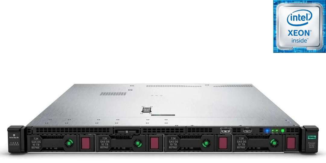 HP Proliant DL360 Gen10 Server; 1 x Xeon Silver 4114; 32GB PC4; 8TB SATA; 2 x 500W; P408i-A-SR; R...