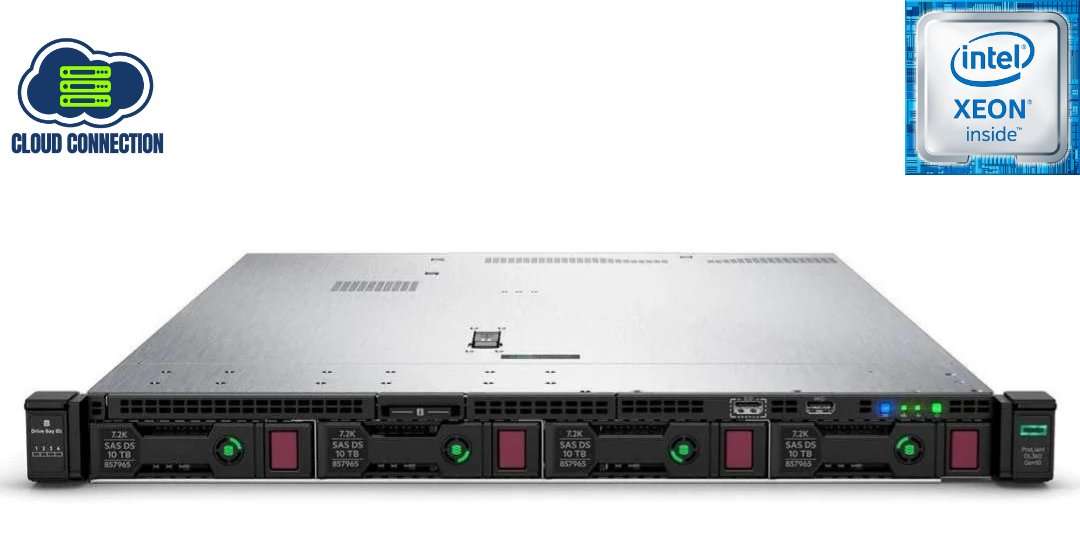 HP Proliant DL360 Gen10 Server; 1 x Xeon Silver 4114; 32GB PC4; 8TB SATA; 2 x 500W; P408i-A-SR; R...