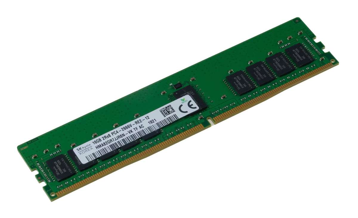 SK Hynix 16GB 2Rx8 PC4-2666V-RE2-12 DDR4 Server RAM - Refurb