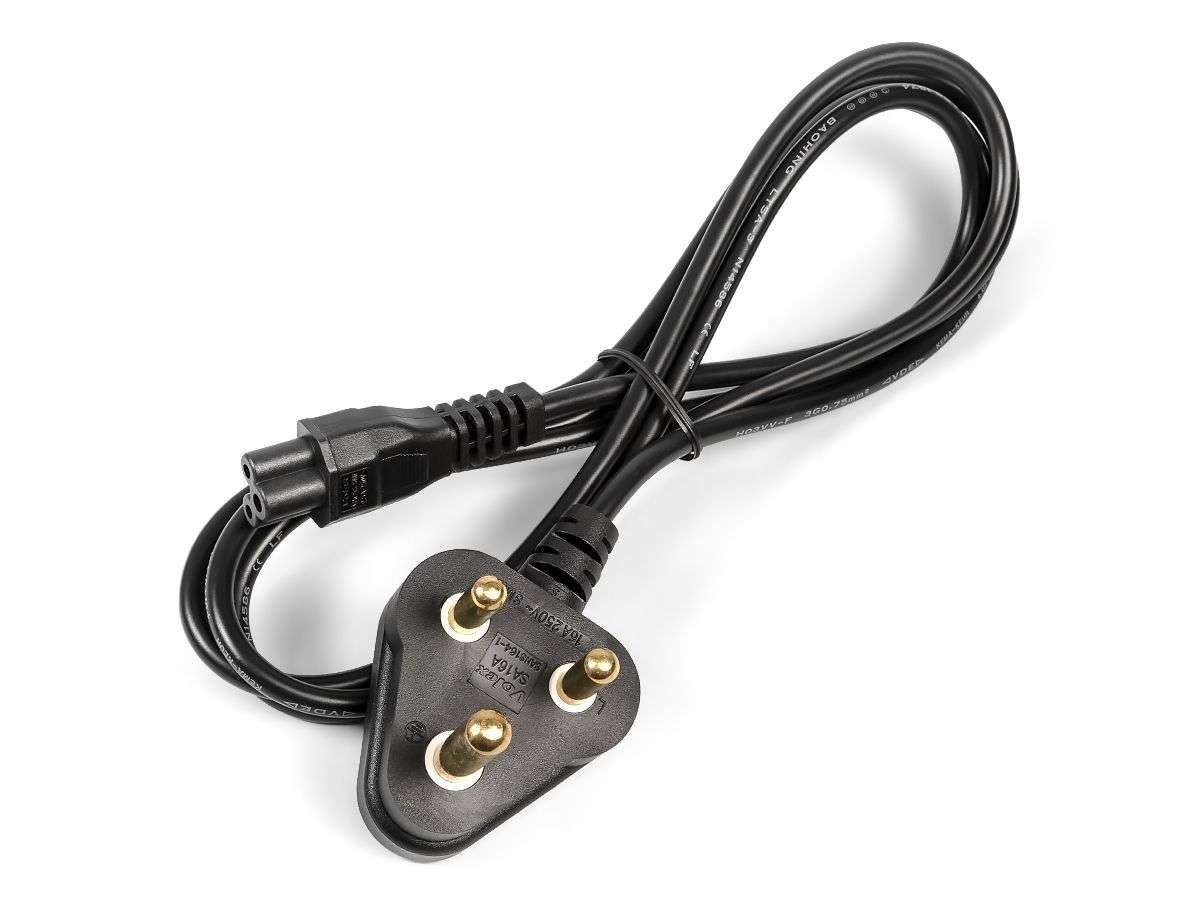 1 Meter 3Pin  Clover Power Cable - Used