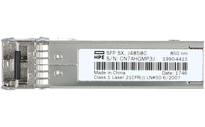 HPE J4858C 850nm 1.25Gbps SFP Transceiver Module 