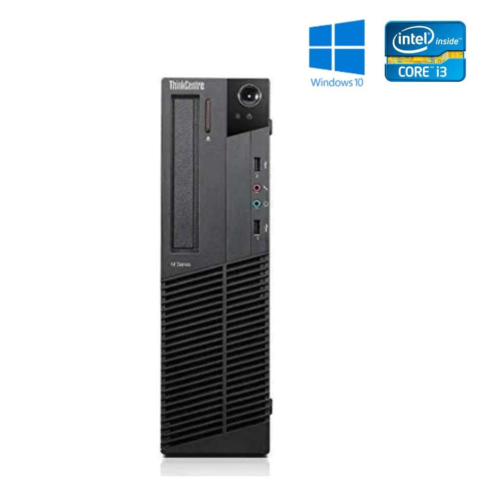 LENOVO THINKCENTRE M92P SFF - I5 3470 - 4GB DDR3 - 500GB SATA HDD - WINDOWS 10 PRO 64 BIT -  REFU...