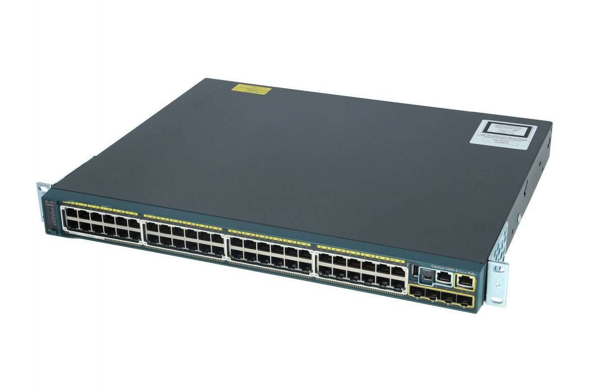 Cisco WS-C2960S-48LPS-L 48 Port PoE  Layer 2 Managed Switch  Refurb
