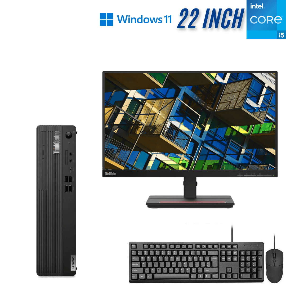 Lenovo ThinkCentre M70S SFF Business Computer Set - i5 13400 - 16GB DDR5 - 512GB SSD - Win11Pro -...