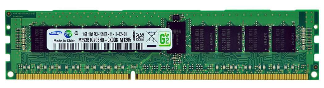 Samsung 8GB 1RX4 PC3-12800R-11-11-C2-D3 DDR3 Server RAM - Refurb