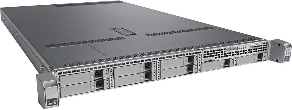 Cisco UCS C220 M4 1U Rackmount Server  8 SFF  2 × Xeon E5-2695 v4  64GB DDR4  2 × 3...