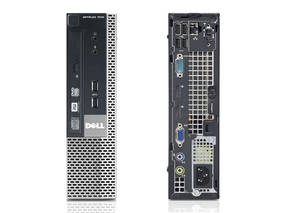 Quad Core DELL OPTIPLEX 7010 USFF - i7 3770S - 4GB DDR3 - 500GB SATA HDD - WINDOWS 10 PRO 64 BIT ...