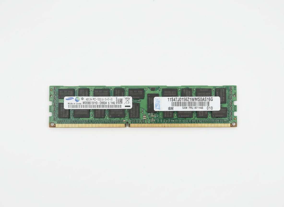 Samsung 4GB 2Rx4 PC3-10600R-09-10-E1-D2 DDR3 Server RAM  Refurb