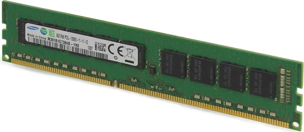 Samsung 8GB 2Rx8 PC3L-12800E-11-11-E3 DDR3 ECC Server RAM  Refurb