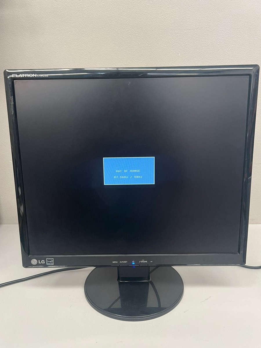Used 19 Inch Square LCD Monitor - VGA & DVI