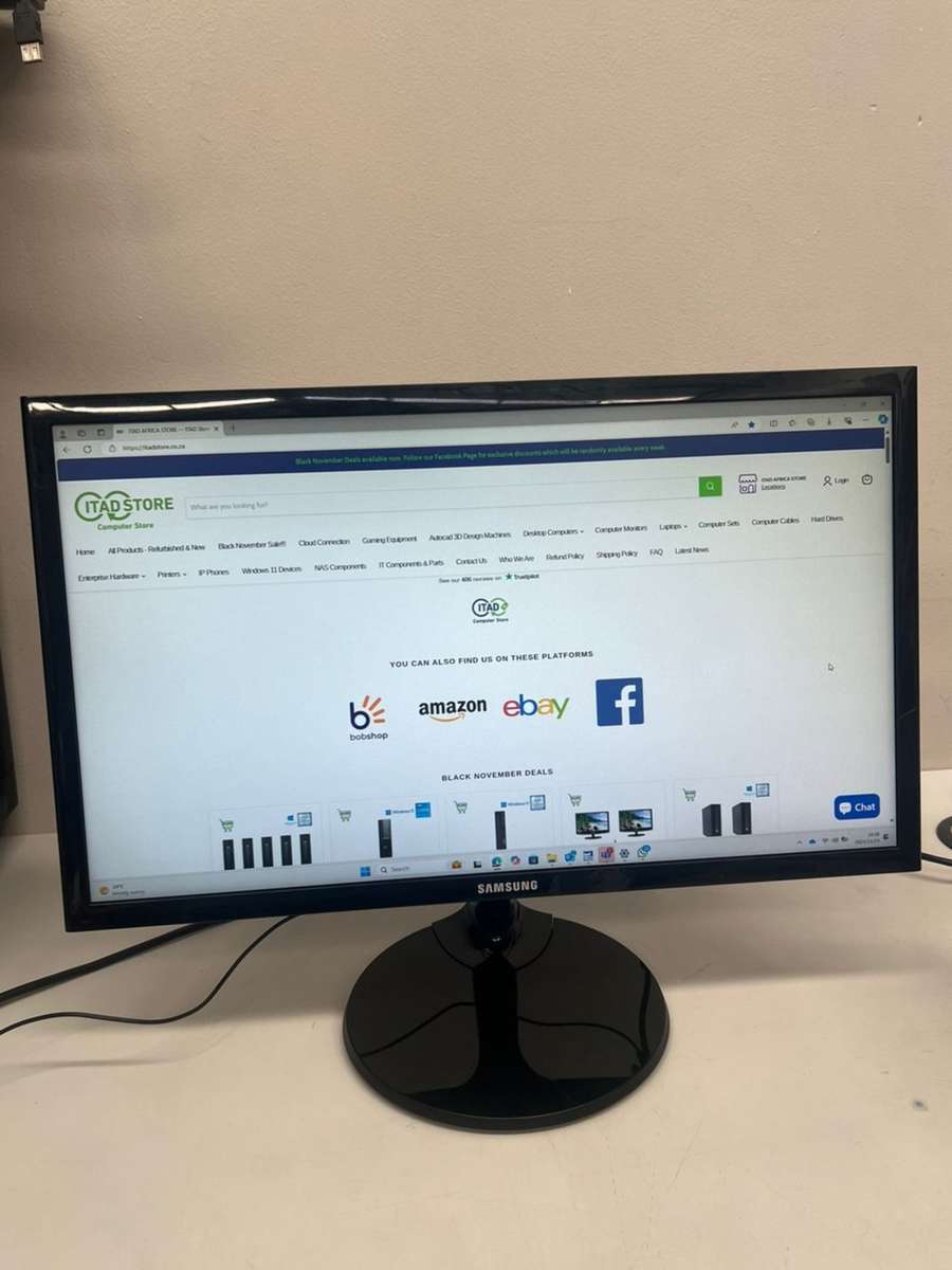 22 Inch Wide LCD Monitor (Fair Condition) - VGA; HDMI