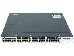 Cisco WS-C3750X-48PF-S 48-Port  Layer 3 Stackable Gigabit Switch  Refurb