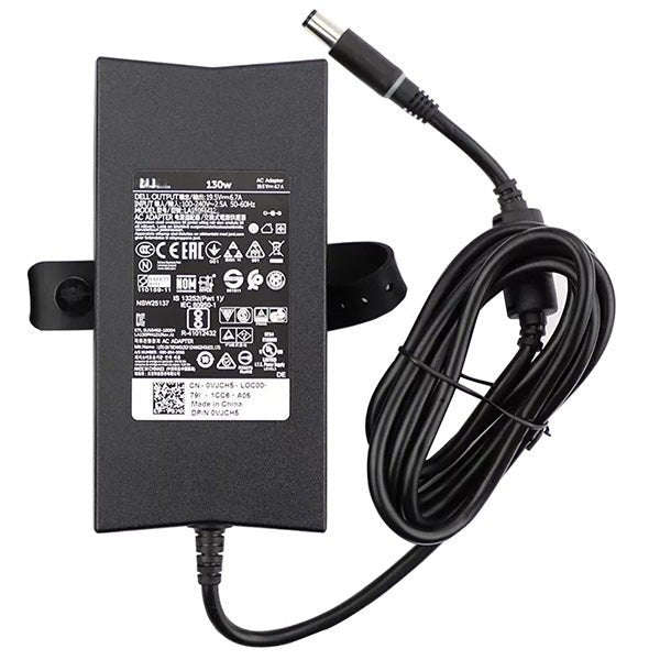 Dell DA130PE1-00  130W 19.5V 6.7A Big Pin Laptop Charger  Used