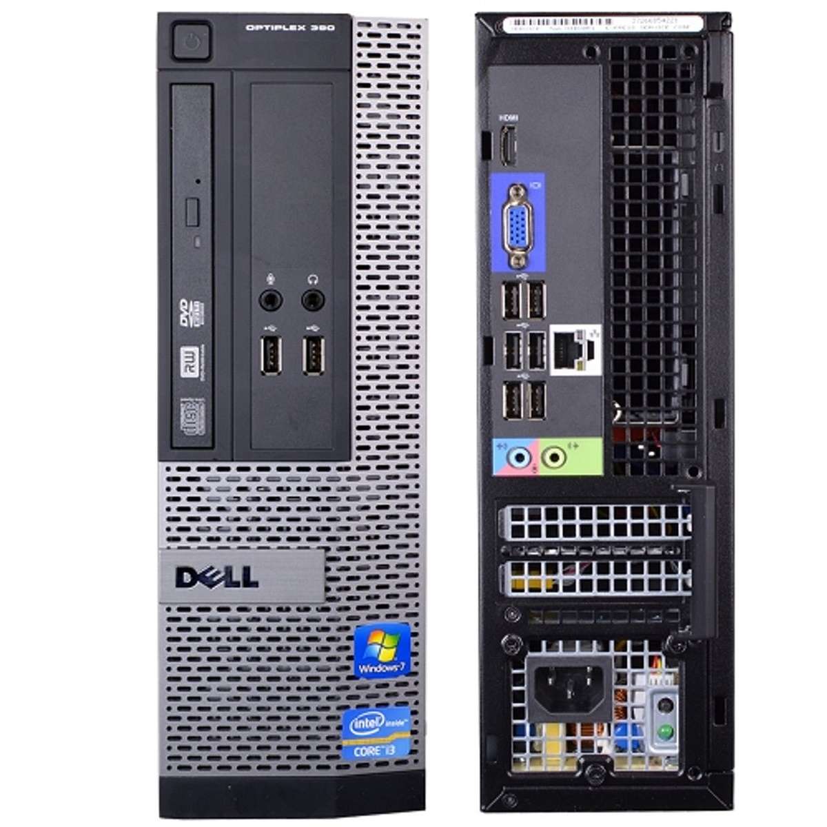 Dell OptiPlex 390 SFF Business Computer  i3 2120  4GB DDR3  500GB HDD  Win10Pro  U...