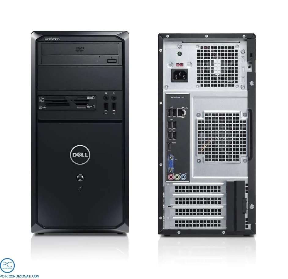 DELL VOSTRO 260 MT - I5 2400 - 4GB DDR3 - 500GB SATA HDD - WINDOWS 10 PRO 64 BIT - REFURBISHED CO...